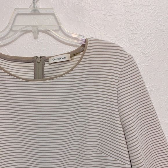 Calvin Klein peplum top and skirt set - Picture 2 of 8